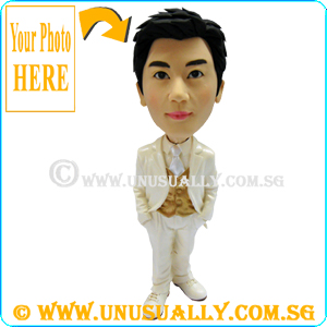 Custom 3D Male In Smart Suit Figurine